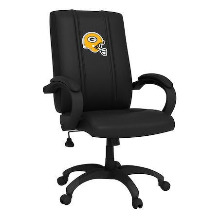 Office Chair 1000 With Green Bay Packers Helmet Logo